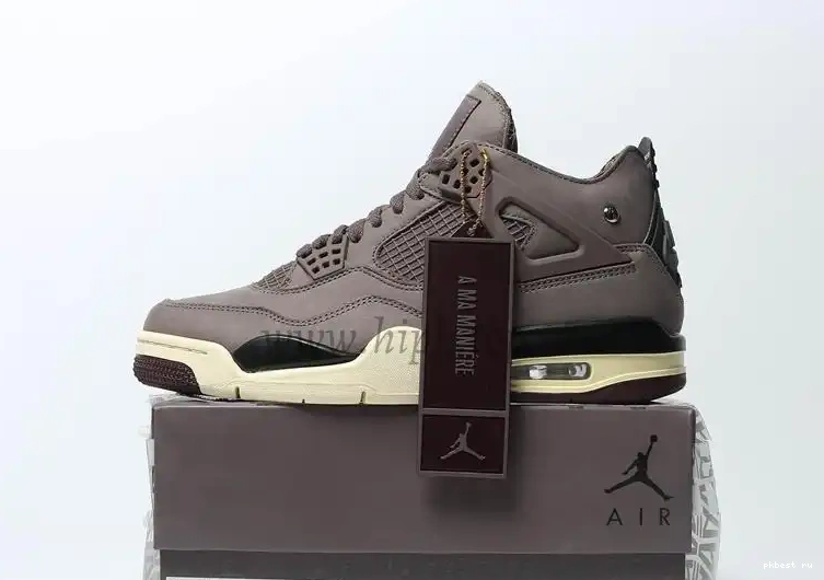 Ore MATERIALS TO 4 GOD Jordan Retro SHIP RETAIL Violet A Ma Maniére READY PK 0509